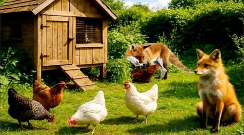 Foxes Gaurding The Hen House~ Cover Picture~