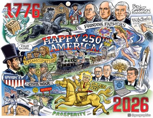 BEN GARRISON HAPPY 1776