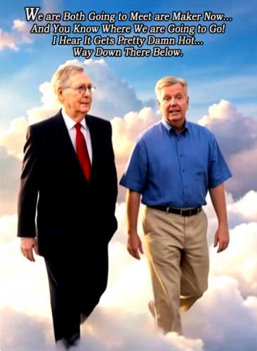 Mitch The Bitch and Gay Graham Meeting Their Maker