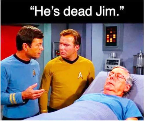 Mitch McConnall ~He's Dead Jim~