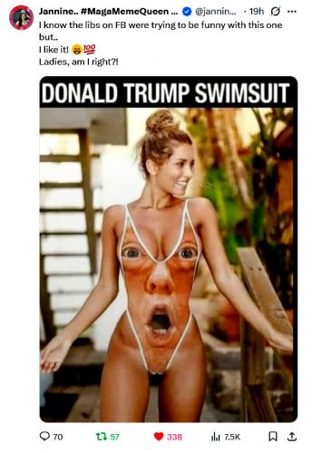 Trump Swimsuit
