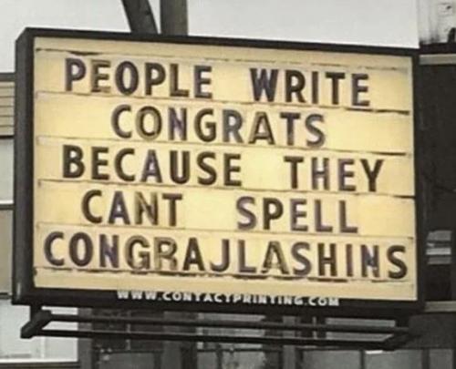 congrats