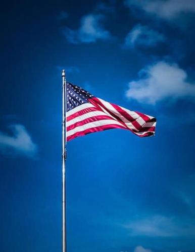 Flag - Blue sky